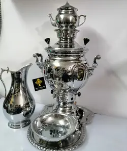 سماور گازی 6لیتر قابدار