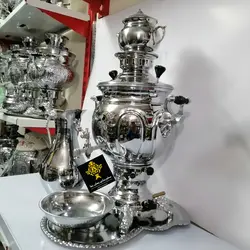 سماور گازی 6لیتر قابدار