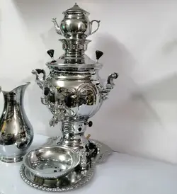 سماور گازی 6لیتر قابدار