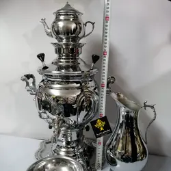 سماور گازی 6لیتر قابدار