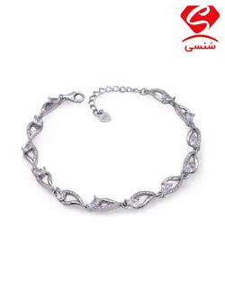دستبند نقره شیک مجلسی