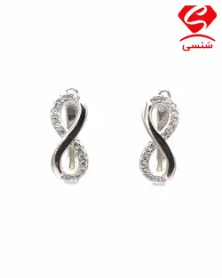 گوشواره نقره بی نهایت