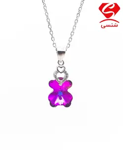 گردنبند سواروسکی نقره کد352