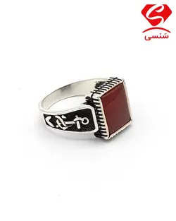 انگشتر نقره مردانه کد46