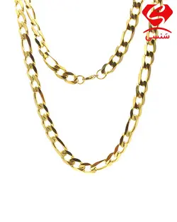 گردنبند استیل مدل فیگارو