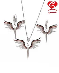 نیم ست نقره فرشته