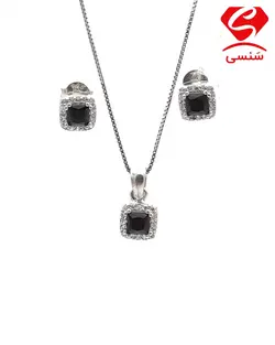 نیم ست ظریف نقره کد61