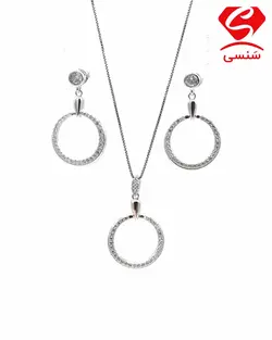 نیم ست نقره کد90