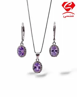 نیم ست نقره کد163