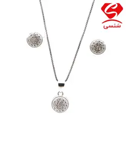 نیم ست ظریف نقره کد144