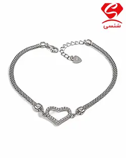 دستبند نقره مدل نعل