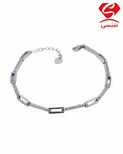 دستبند نقره مدل بهار