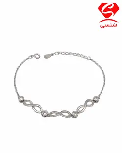 دستبند فیروزه طرح بینهایت