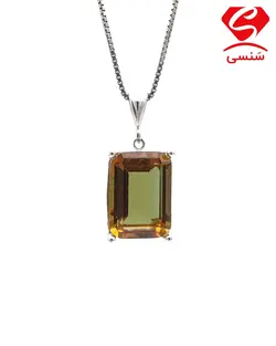 گردنبند نقره سنگ درشت الکساندریت