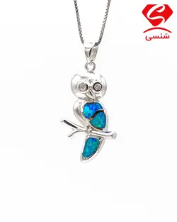 گردنبند نقره جغد دانا