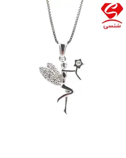 گردنبند نقره فرشته ظریف