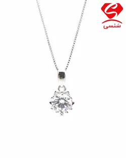 زنجیر آویز نقره کد022