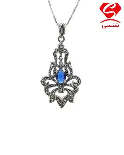 زنجیر آویز نقره کد142