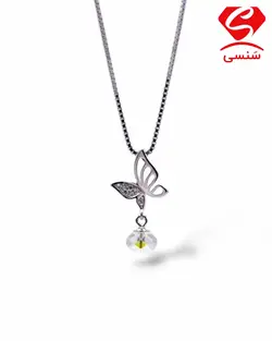 گردنبند نقره سواروسکی کد110