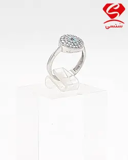 انگشتر نقره چشم نظرکد306
