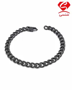 دستبند استیل مشکی کارتیه