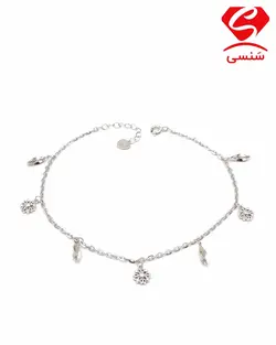پابند نقره شیک کد 050