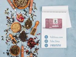 دمنوش گل گاوزبان و به لیمو و زیرفون و سنبل الطیب - طب سینا