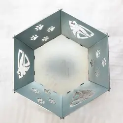 خرید آتشدان فلزی پازلی کایوت کمپینگ با قیمت استثنایی | فروشگاه شاهینی