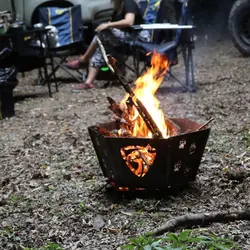 خرید آتشدان فلزی پازلی کایوت کمپینگ با قیمت استثنایی | فروشگاه شاهینی