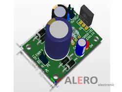 فایل PCB و اطلاعات کامل رگولاتور ولتاژ ترانزیستوری سری 9V - گروه الکترونیک آلرو