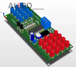 فایل PCB و اطلاعات کامل فلاشر پلیسی LED - گروه الکترونیک آلرو