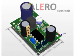 فایل PCB و اطلاعات کامل مبدل ولتاژ DC به DC افزاینده 12V به 28V - گروه الکترونیک آلرو