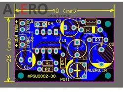 فایل PCB و اطلاعات کامل مبدل ولتاژ DC به DC افزاینده 12V به 28V - گروه الکترونیک آلرو