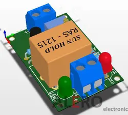 فایل PCB و اطلاعات کامل مدار قطع خودکار شارژ باتری اسیدی - گروه الکترونیک آلرو