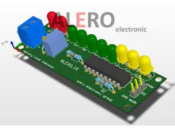 فایل PCB و اطلاعات کامل نمایشگر سطح ولتاژ باتری - گروه الکترونیک آلرو