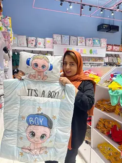 سرویس خواب نوزاد طرح BOY - نی نی زرگل