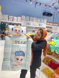 سرویس خواب نوزاد طرح BOY - نی نی زرگل