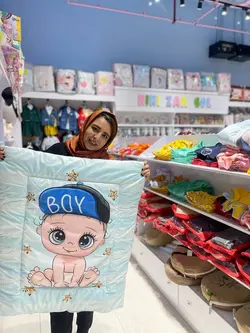 سرویس خواب نوزاد طرح BOY - نی نی زرگل