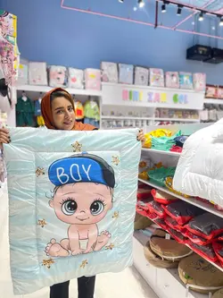 سرویس خواب نوزاد طرح BOY - نی نی زرگل