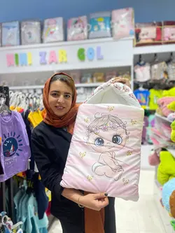 سرویس خواب نوزاد طرح GIRL - نی نی زرگل