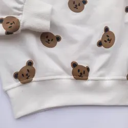 بلوز و شلوار تمام چاپ خرس تدی Bear - نی نی زرگل