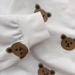 بلوز و شلوار تمام چاپ خرس تدی Bear - نی نی زرگل