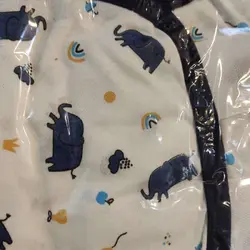 قنداق چسبی فیل سرمه ای