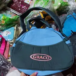 کیف نوزادی با طرح GRACO رنگ آبی