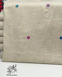 پارچه لینن کنفی گلدوزی - 7 طرح زیبا