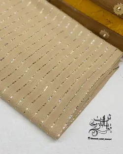 پارچه لینن کوک دوزی فویل