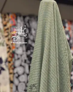 پارچه وال نخی راه راه