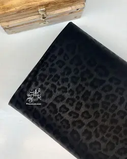 پارچه چرم پشت سوییت در دو طرح پوست پلنگی و پوست ماری