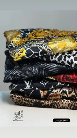 پارچه مخمل طرح دار ترک -26طرح