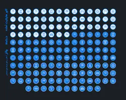 بسته 150 عکس کاور هایلایت روانشناسی آماده اینستاگرام- طرح آبی [HCP126]